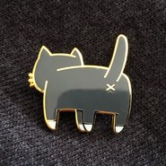 Cat Butt Pin